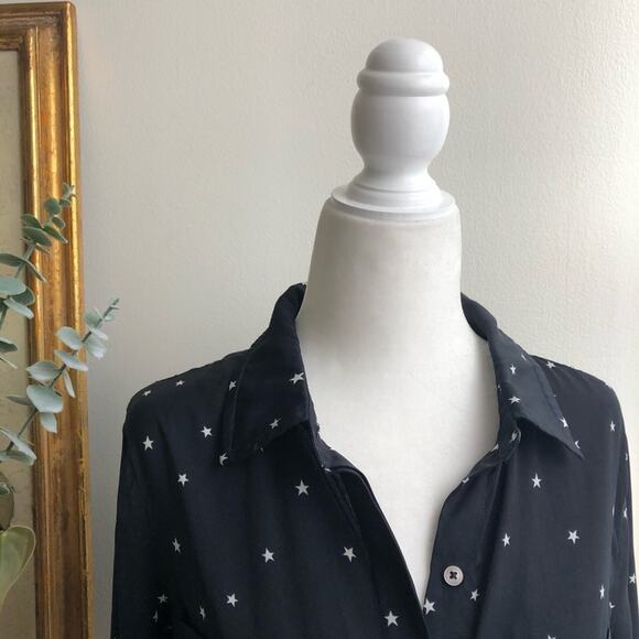 UNTUCKit Starlia Button Down Star Print Shirt - Picture 4 of 5